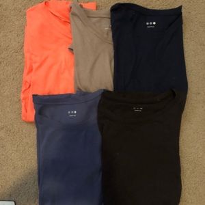 BUNDLE! 5 three dot shirts